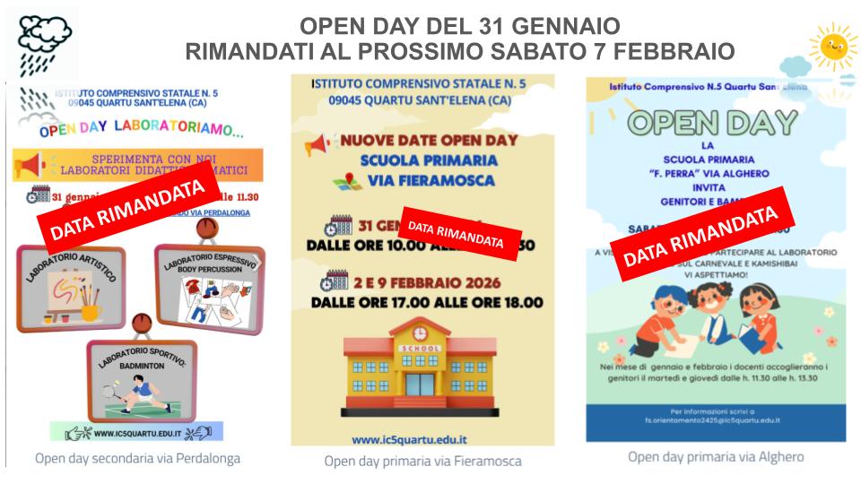 Open day RINVIATI